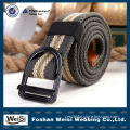 foshan manufacturer wholesale fancy design men industrial canvas belt